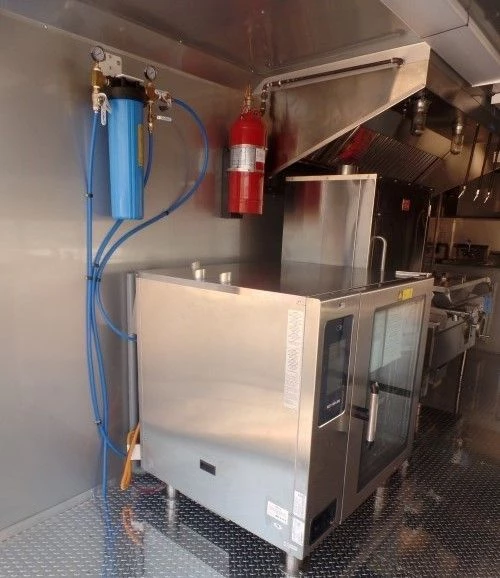 8.5' x 20' Concession Food Trailer Silver Frost With Appliances 25 8.5' x 20' Concession Food Trailer Silver Frost With Appliances - Image 25