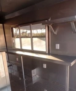 8.5' x 20' Concession Food Trailer Silver Frost With Appliances 95 8.5' x 20' Concession Food Trailer Silver Frost With Appliances -Cheap Concession Trailers Shop sam 1072 3 1