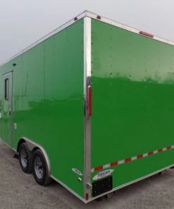 8.5' x 16' Concession Food Trailer Electric Green 46 8.5' x 16' Concession Food Trailer Electric Green -Cheap Concession Trailers Shop sam 1098 3 2