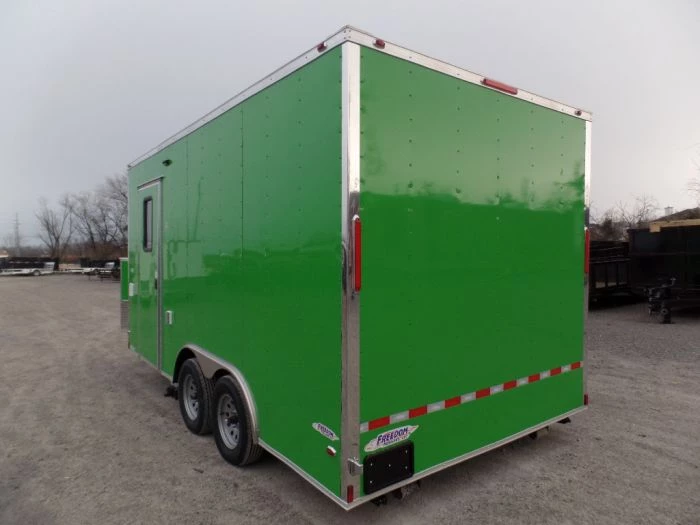 8.5' x 16' Concession Food Trailer Electric Green 22 8.5' x 16' Concession Food Trailer Electric Green - Image 22