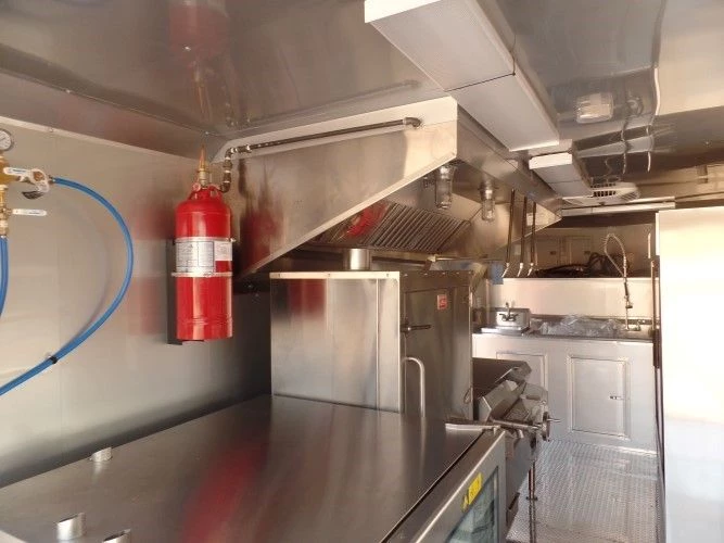 8.5' x 20' Concession Food Trailer Silver Frost With Appliances 7 8.5' x 20' Concession Food Trailer Silver Frost With Appliances - Image 7