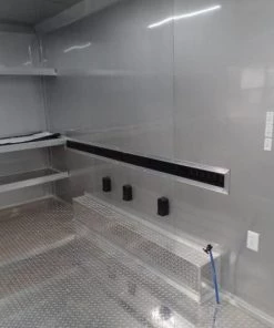 8.5' x 16' Concession Food Trailer Electric Green 39 8.5' x 16' Concession Food Trailer Electric Green -Cheap Concession Trailers Shop sam 1111 1