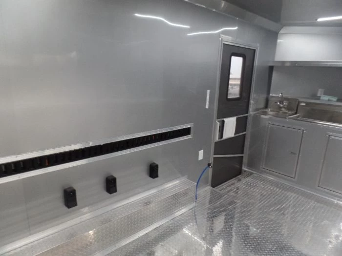 8.5' x 16' Concession Food Trailer Electric Green 17 8.5' x 16' Concession Food Trailer Electric Green - Image 17