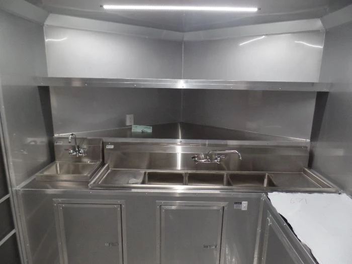 8.5' x 16' Concession Food Trailer Electric Green 24 8.5' x 16' Concession Food Trailer Electric Green - Image 24