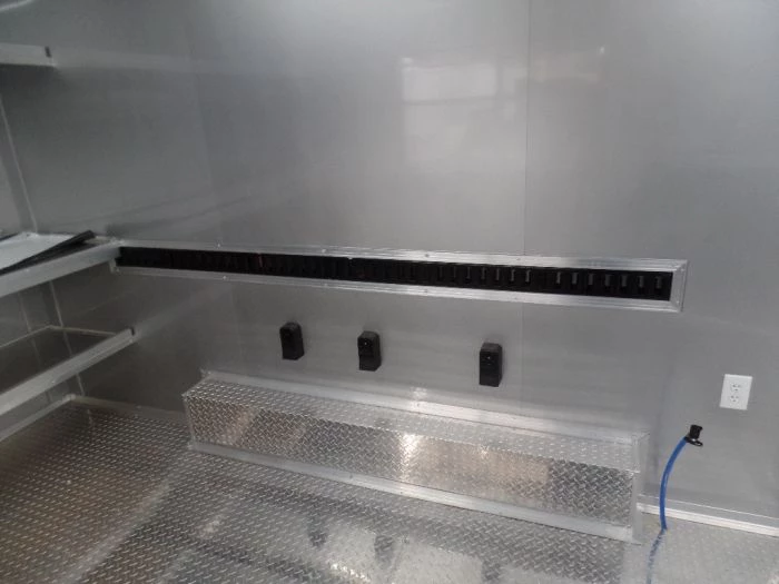 8.5' x 16' Concession Food Trailer Electric Green 11 8.5' x 16' Concession Food Trailer Electric Green - Image 11