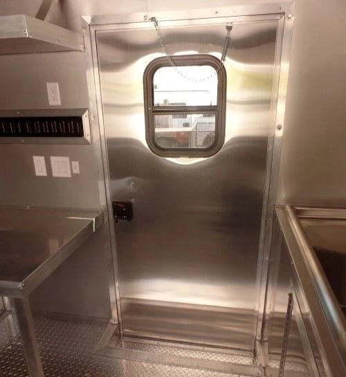 8.5' x 18' Concession Food Trailer Orange Event Catering 24 8.5' x 18' Concession Food Trailer Orange Event Catering - Image 24