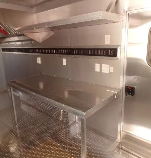 8.5' x 18' Concession Food Trailer Orange Event Catering 21 8.5' x 18' Concession Food Trailer Orange Event Catering - Image 21