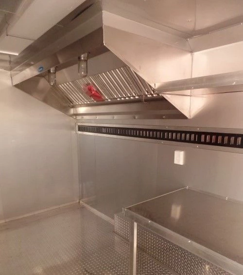 8.5' x 18' Concession Food Trailer Orange Event Catering 23 8.5' x 18' Concession Food Trailer Orange Event Catering - Image 23