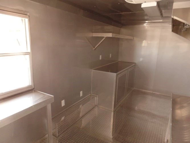 8.5' x 18' Concession Food Trailer Orange Event Catering 16 8.5' x 18' Concession Food Trailer Orange Event Catering - Image 16