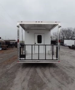 8.5' x 22' Concession Food Trailer White Catering Event 23 8.5' x 22' Concession Food Trailer White Catering Event -Cheap Concession Trailers Shop sam 1124 2