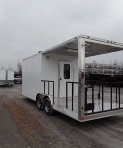 8.5' x 22' Concession Food Trailer White Catering Event 15 8.5' x 22' Concession Food Trailer White Catering Event -Cheap Concession Trailers Shop sam 1125 1