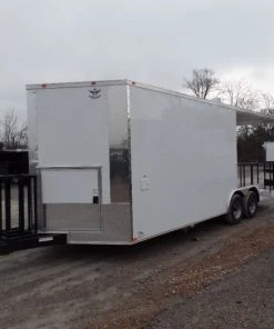 8.5' x 22' Concession Food Trailer White Catering Event 18 8.5' x 22' Concession Food Trailer White Catering Event -Cheap Concession Trailers Shop sam 1126 1
