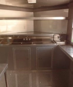 8.5' x 18' Concession Food Trailer Orange Event Catering 35 8.5' x 18' Concession Food Trailer Orange Event Catering -Cheap Concession Trailers Shop sam 1127