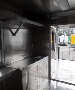 8.5' x 22' Concession Food Trailer White Catering Event 19 8.5' x 22' Concession Food Trailer White Catering Event -Cheap Concession Trailers Shop sam 1131 1