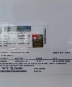 8.5' x 17' Concession Food Catering Event Trailer -Cheap Concession Trailers Shop sam 1134 1