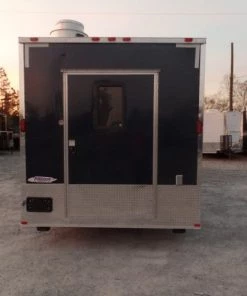 8.5' x 18' Concession Trailer White Food Event Catering Trailer -Cheap Concession Trailers Shop sam 1135
