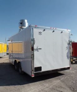 8.5' x 17' Concession Food Catering Event Trailer -Cheap Concession Trailers Shop sam 1137 1