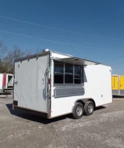 8.5' x 17' Concession Food Catering Event Trailer -Cheap Concession Trailers Shop sam 1139 1