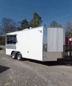 8.5' x 17' Concession Food Catering Event Trailer -Cheap Concession Trailers Shop sam 1140 1