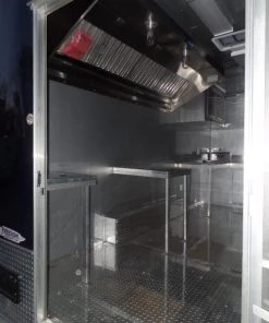 8.5' x 18' Concession Trailer White Food Event Catering Trailer -Cheap Concession Trailers Shop sam 1149