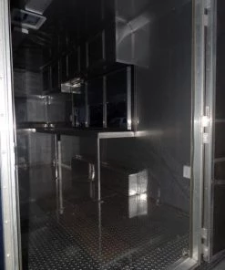 8.5' x 18' Concession Trailer White Food Event Catering Trailer -Cheap Concession Trailers Shop sam 1150
