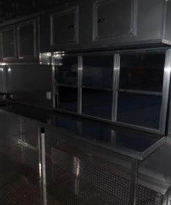 8.5' x 18' Concession Trailer White Food Event Catering Trailer -Cheap Concession Trailers Shop sam 1151