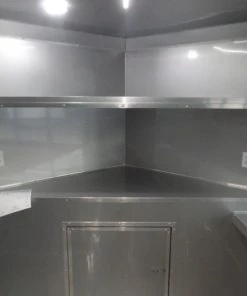 8.5' x 24' Concession Food Trailer Charcoal Grey -Cheap Concession Trailers Shop sam 1175 2