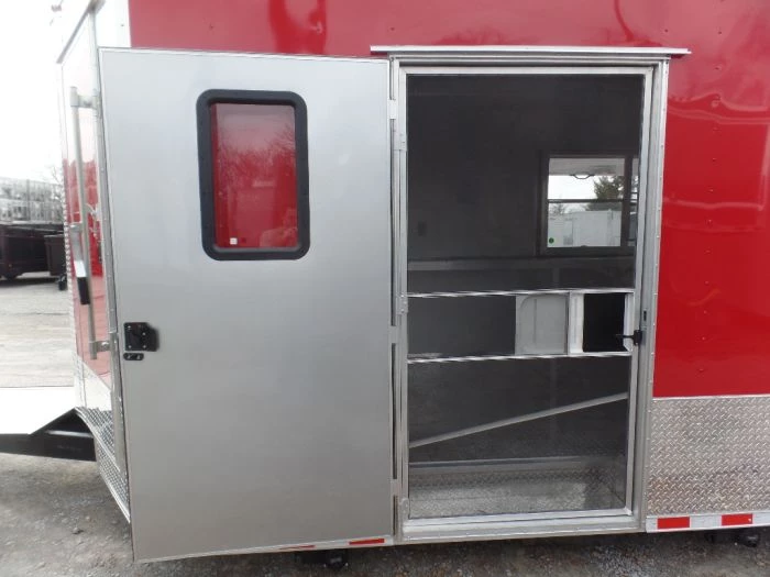 8.5' x 30' Concession Food Trailer Red With Appliances 25 8.5' x 30' Concession Food Trailer Red With Appliances - Image 25