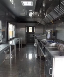 8.5' x 30' Concession Food Trailer Red With Appliances 50 8.5' x 30' Concession Food Trailer Red With Appliances -Cheap Concession Trailers Shop sam 1192