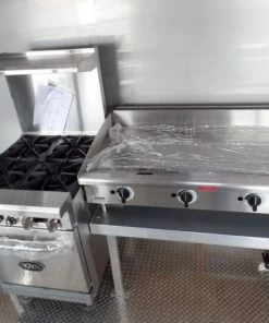 8.5' x 30' Concession Food Trailer Red With Appliances 53 8.5' x 30' Concession Food Trailer Red With Appliances -Cheap Concession Trailers Shop sam 1196