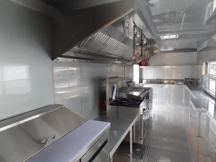 8.5' x 30' Concession Food Trailer Red With Appliances 30 8.5' x 30' Concession Food Trailer Red With Appliances - Image 30