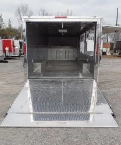 8.5' x 24' Concession Food Trailer Yellow Event Catering -Cheap Concession Trailers Shop sam 1219 2