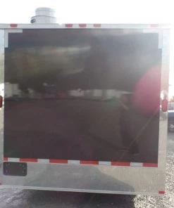 8.5' x 20' Concession Food Trailer Black Event Catering -Cheap Concession Trailers Shop sam 1225 1