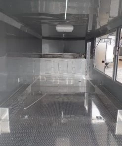 8.5' x 24' Concession Food Trailer Yellow Event Catering -Cheap Concession Trailers Shop sam 1228 2