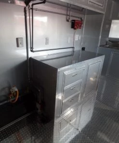 8.5' x 20' Concession Food Trailer Black Event Catering -Cheap Concession Trailers Shop sam 1235 1