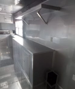 8.5' x 20' Concession Food Trailer Black Event Catering -Cheap Concession Trailers Shop sam 1239 1