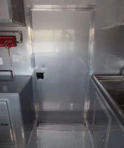 8.5' x 20' Concession Food Trailer Black Event Catering -Cheap Concession Trailers Shop sam 1244 1