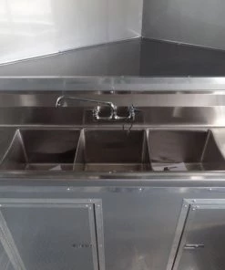 8.5' x 20' Concession Food Trailer Black Event Catering -Cheap Concession Trailers Shop sam 1245 1