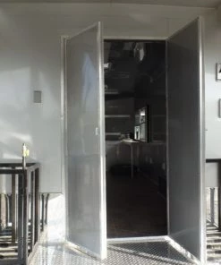 8.5' x 24' Concession Food Trailer Charcoal Gray Event Catering -Cheap Concession Trailers Shop sam 1280