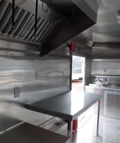 8.5' x 16' Concession Food Catering White Trailer -Cheap Concession Trailers Shop sam 1295 1