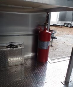 8.5' x 16' Concession Food Catering White Trailer -Cheap Concession Trailers Shop sam 1298 1