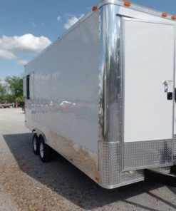 8.5 x 20 Concession Food Trailer White Event Catering 27 8.5 x 20 Concession Food Trailer White Event Catering -Cheap Concession Trailers Shop sam 1499