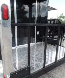 8.5' x 14' Concession Food Trailer Black Event Catering 79 8.5' x 14' Concession Food Trailer Black Event Catering -Cheap Concession Trailers Shop sam 1562