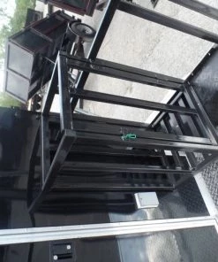 8.5' x 14' Concession Food Trailer Black Event Catering 91 8.5' x 14' Concession Food Trailer Black Event Catering -Cheap Concession Trailers Shop sam 1563