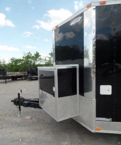 8.5' x 14' Concession Food Trailer Black Event Catering 52 8.5' x 14' Concession Food Trailer Black Event Catering -Cheap Concession Trailers Shop sam 1571