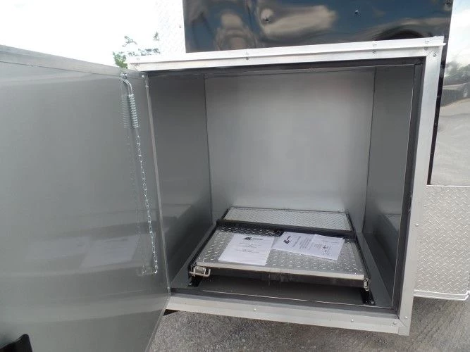 8.5' x 14' Concession Food Trailer Black Event Catering 31 8.5' x 14' Concession Food Trailer Black Event Catering - Image 31