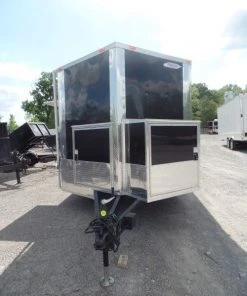 8.5' x 14' Concession Food Trailer Black Event Catering 69 8.5' x 14' Concession Food Trailer Black Event Catering -Cheap Concession Trailers Shop sam 1576