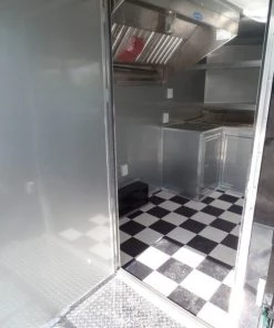 8.5' x 14' Concession Food Trailer Black Event Catering 67 8.5' x 14' Concession Food Trailer Black Event Catering -Cheap Concession Trailers Shop sam 1582