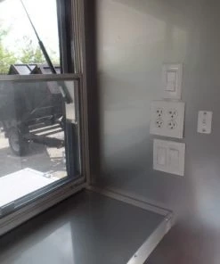 8.5' x 14' Concession Food Trailer Black Event Catering 63 8.5' x 14' Concession Food Trailer Black Event Catering -Cheap Concession Trailers Shop sam 1585