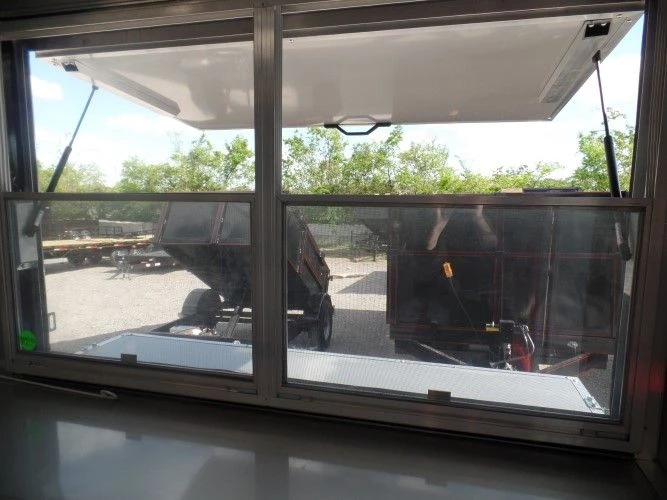 8.5' x 14' Concession Food Trailer Black Event Catering 2 8.5' x 14' Concession Food Trailer Black Event Catering - Image 2